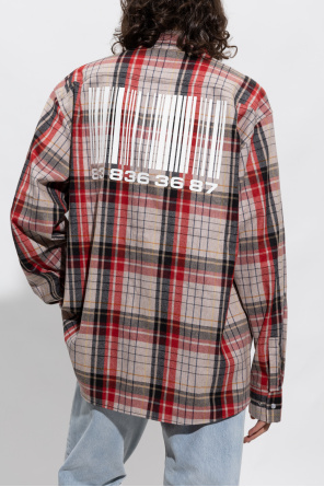 VTMNTS Checked shirt