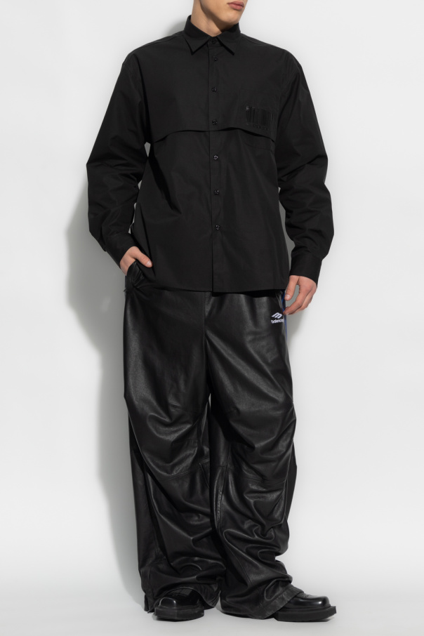 VTMNTS Karl Lagerfeld drawstring zip-up hoodie