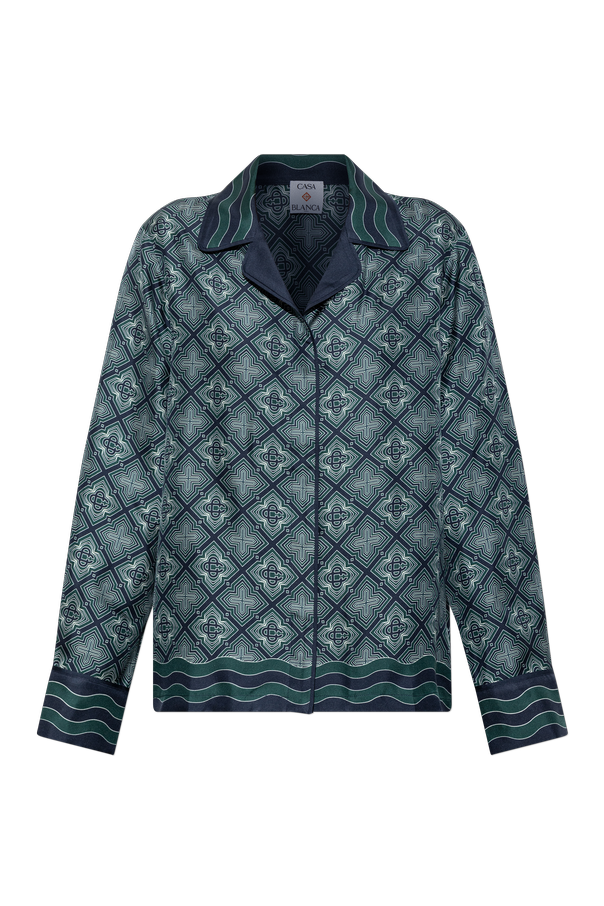 Silk Monogram Shirt od Casablanca
