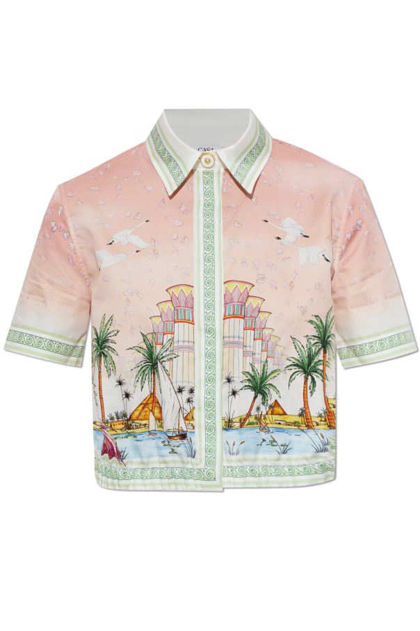 Short printed shirt od Casablanca