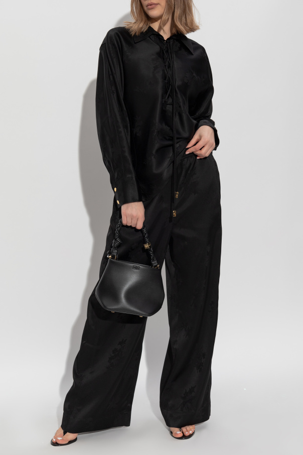 Ganni Top con estampado floral