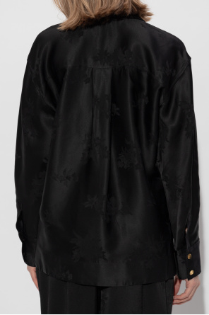 Ganni Top con estampado floral