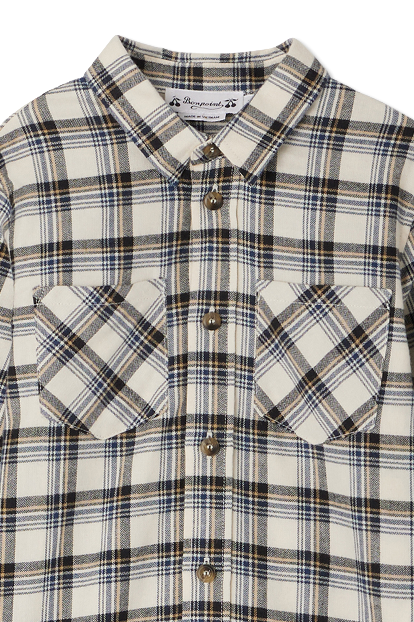 Bonpoint  Plaid shirt