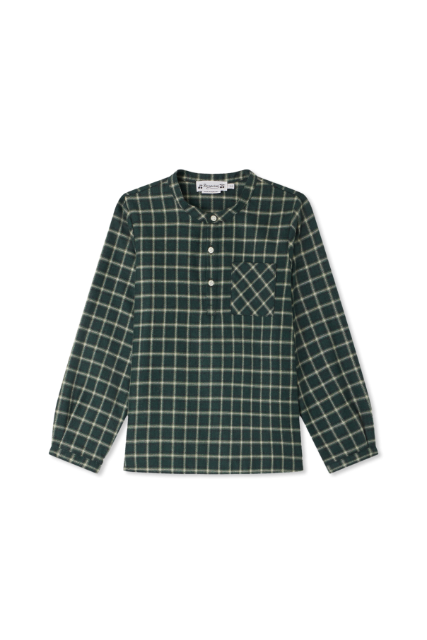 Bonpoint  Shirt with Check Pattern