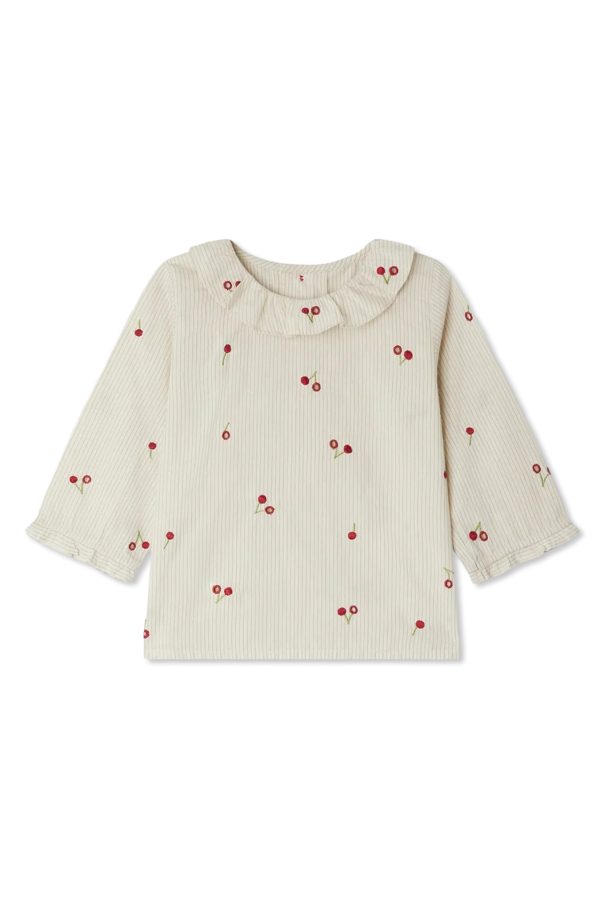 Top with cherry motif od Bonpoint 