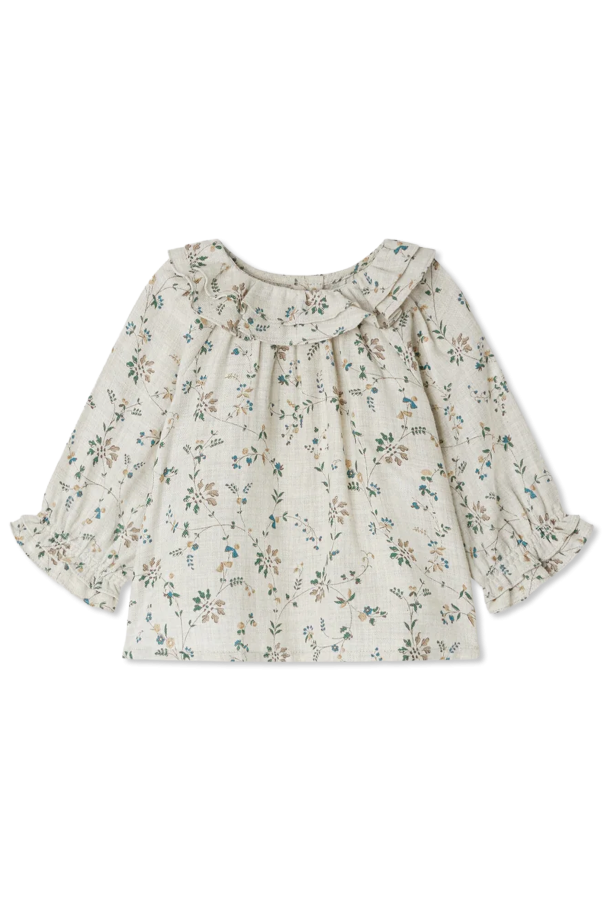 Top with a floral motif od Bonpoint 