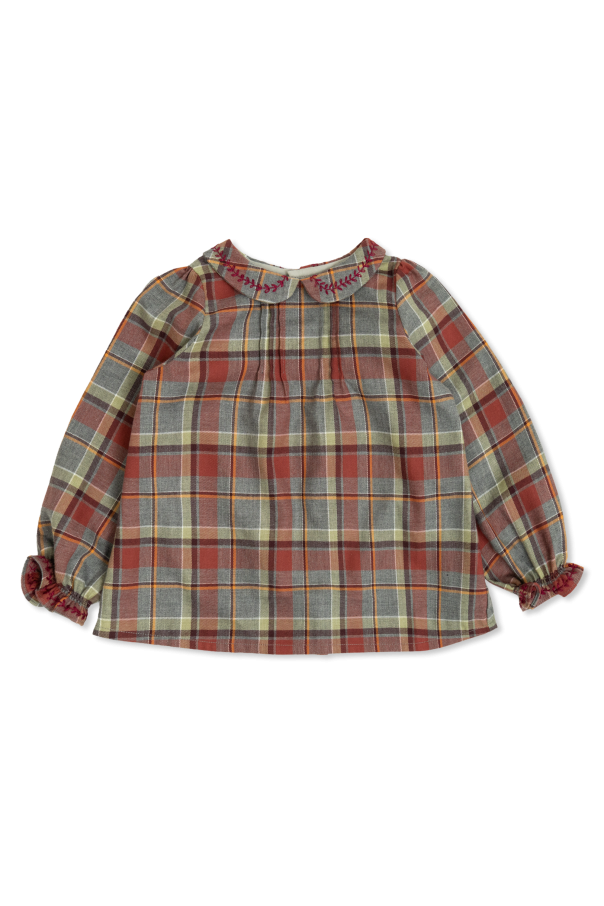 Shirt with a check pattern od Bonpoint 