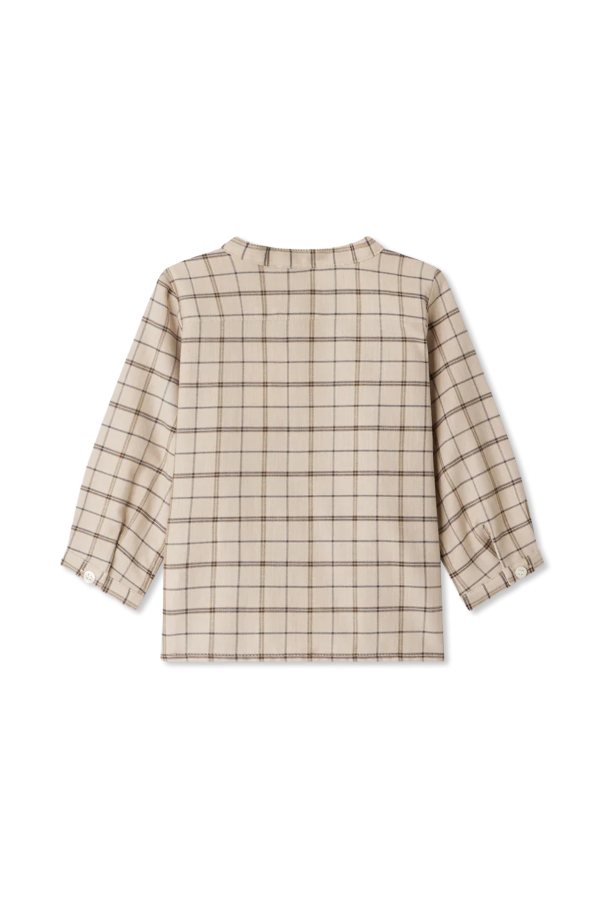 Bonpoint  Top con estampado a cuadros