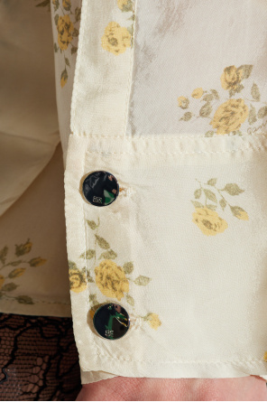 Ganni Shirt with floral pattern