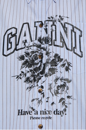 Ganni Camisa con logo