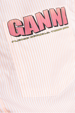 Ganni Hemd mit Tasche