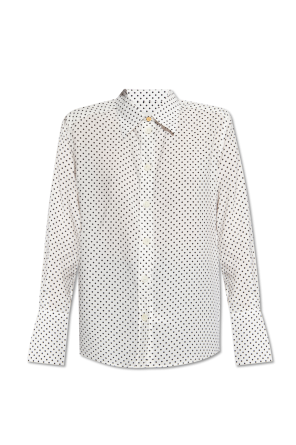 tartan trim buttoned shirt od Paul Smith