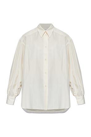 Oversized cotton shirt