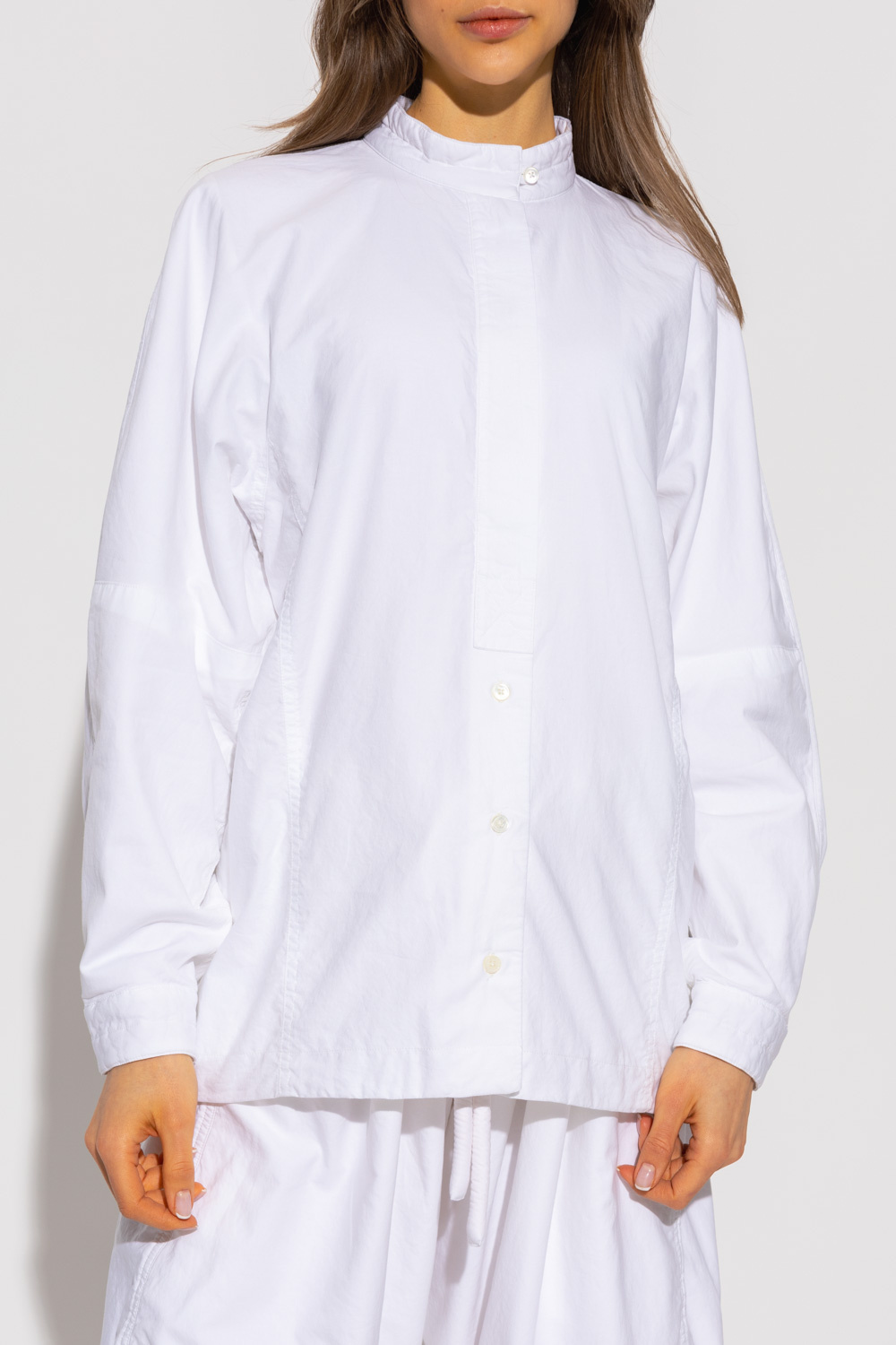 Lemaire Tall Marble Print Shirt