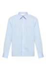 Officine Generale BLUE Organic cotton shirt