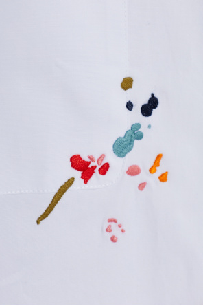 PS Paul Smith Koszula z kolorowym haftem