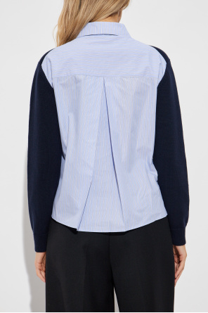 PS Paul Smith Cardigan made of combined fabrics