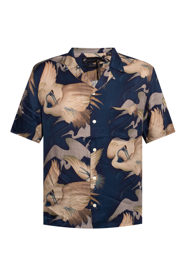 AllSaints ‘Wader’ patterned shirt