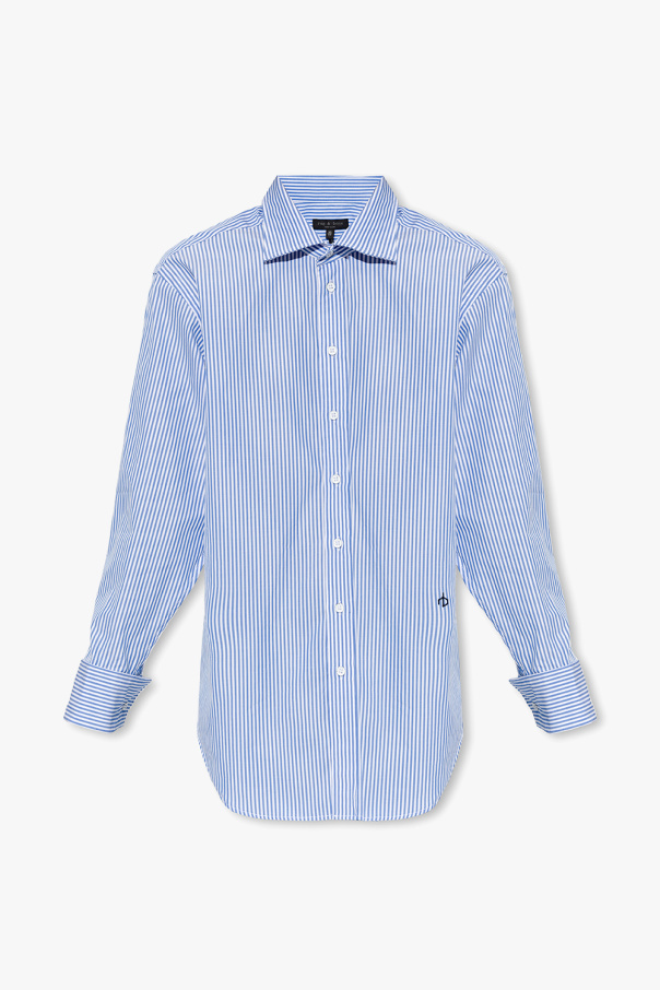animal-print silk shirt  ‘Diana’ shirt
