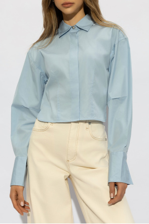 Nili Lotan embroidered fitted jacket  ‘Claudia’ Shirt