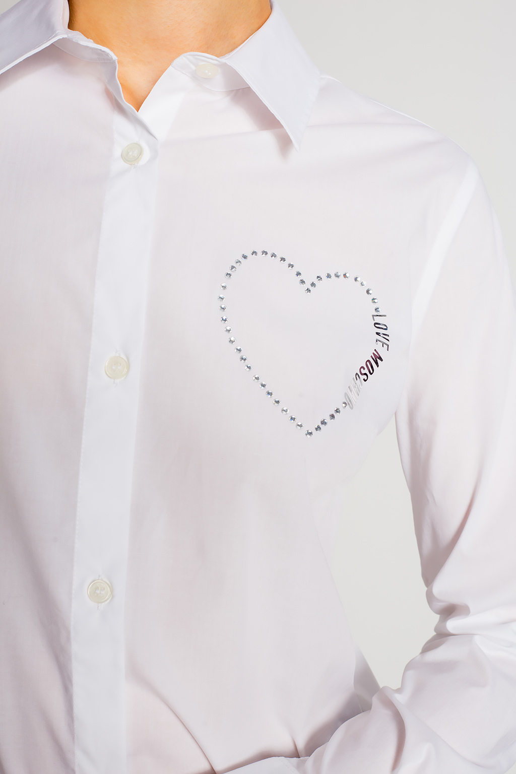 Love Moschino Shirt with logo detail