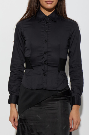 VETEMENTS Shirt with an elastic waistband