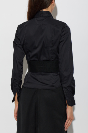 VETEMENTS Shirt with an elastic waistband