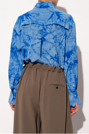 Proenza Schouler lug sole loafers Silk shirt