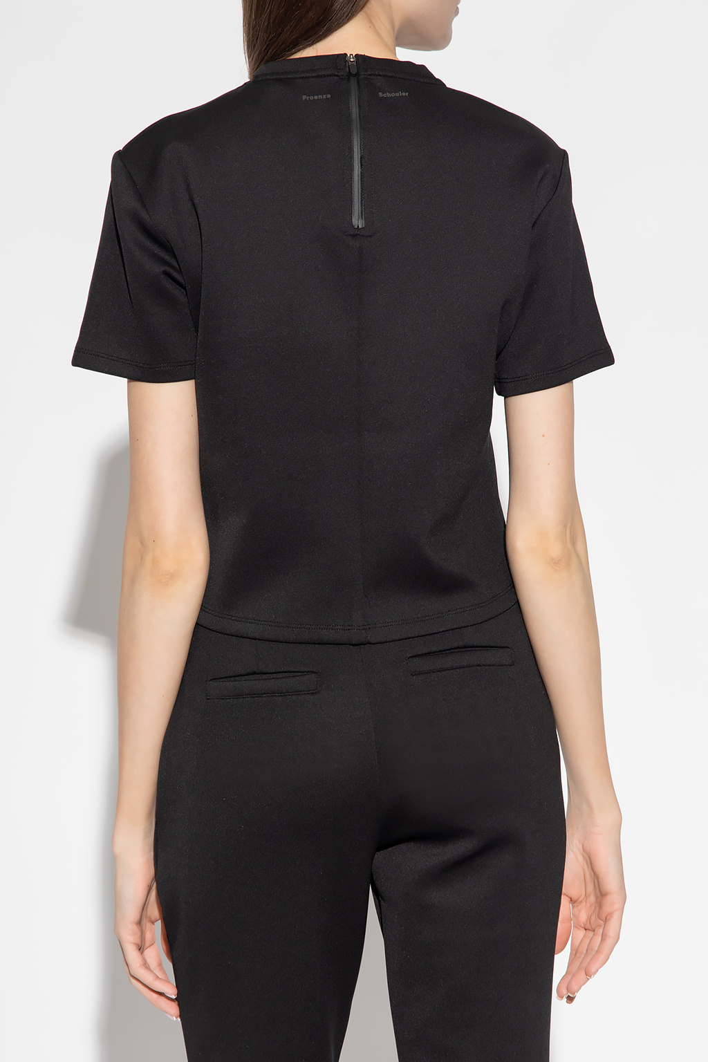 PROENZA SCHOULER MAXI DRESS Top with short sleeves