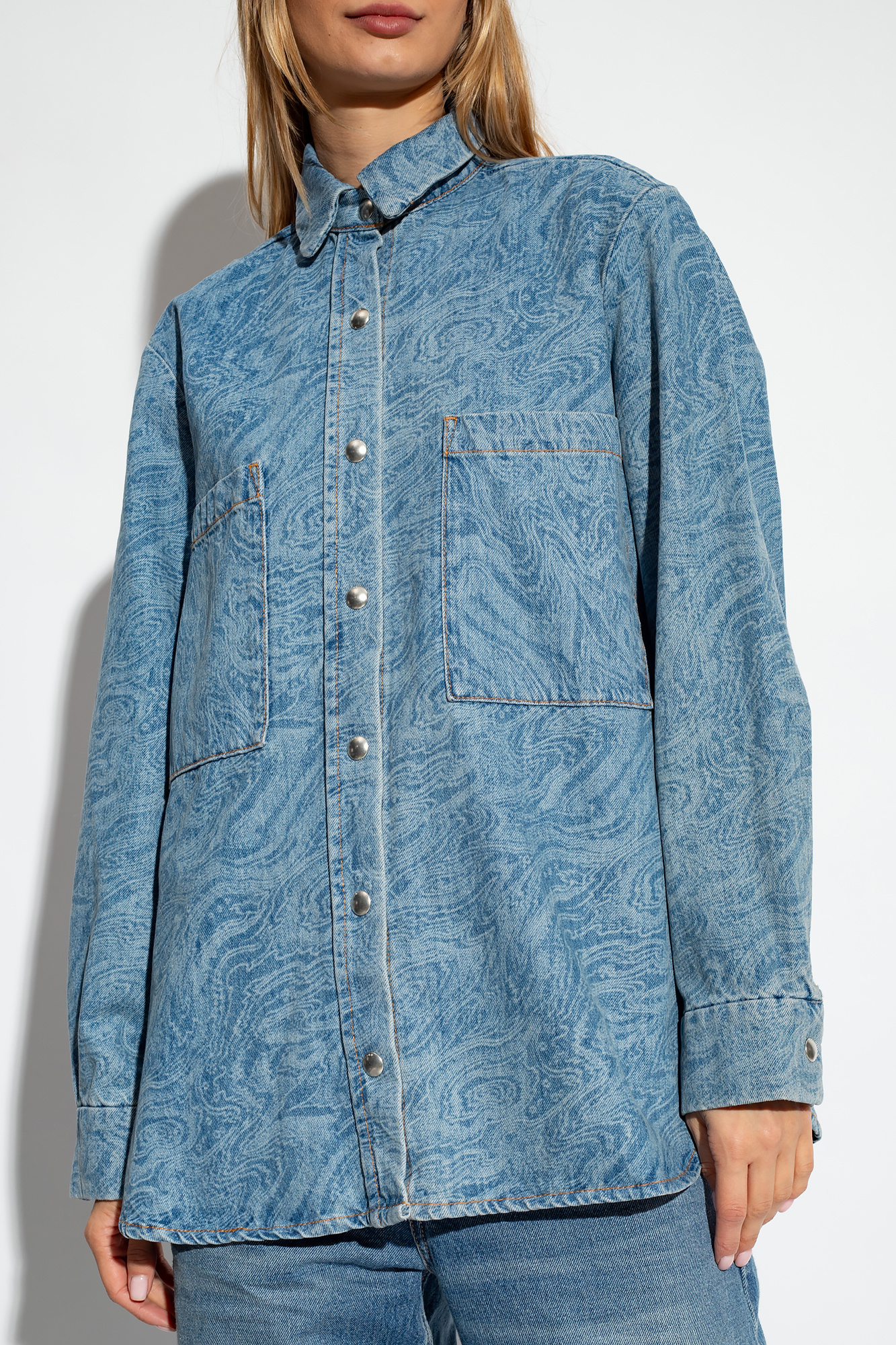 Iro Relaxed-fitting denim shirt