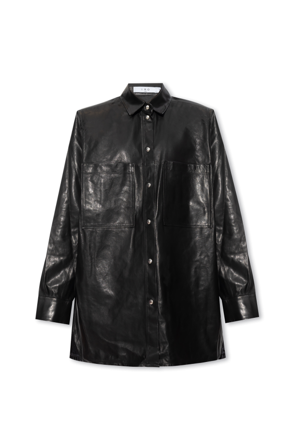 ‘Alegre’ leather shirt od Iro