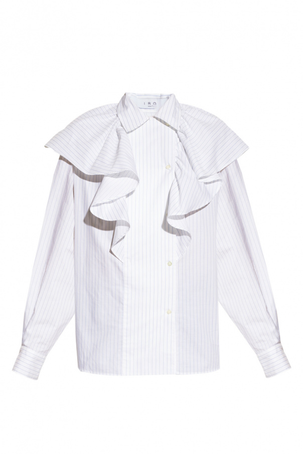 Iro Pinstripe too shirt