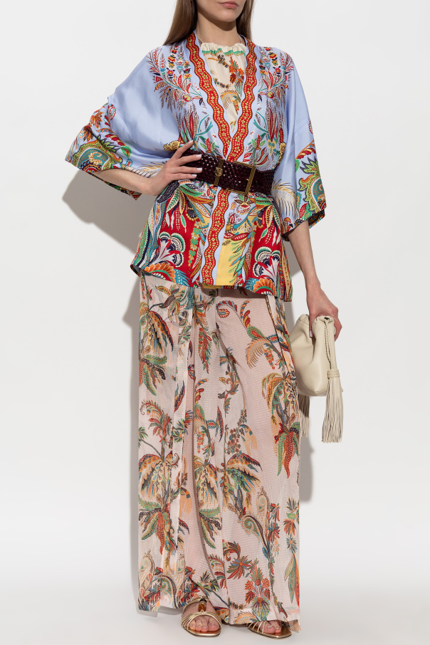 Etro Camisa de seda