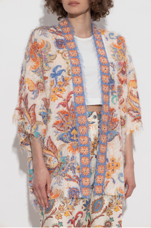 Etro Kardigan z frędzlami