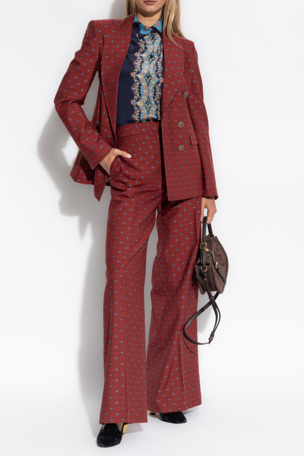 Etro Jedwabna koszula