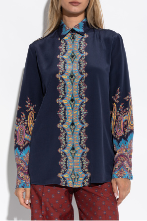 Etro Jedwabna koszula