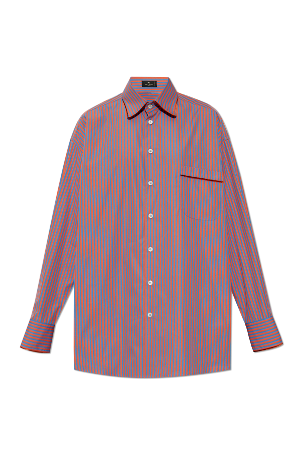 Etro Koszula z wzorem w paski