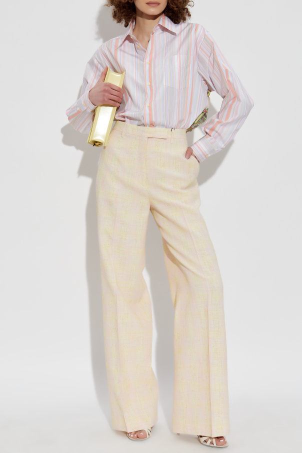Etro Shirt made of combined materials