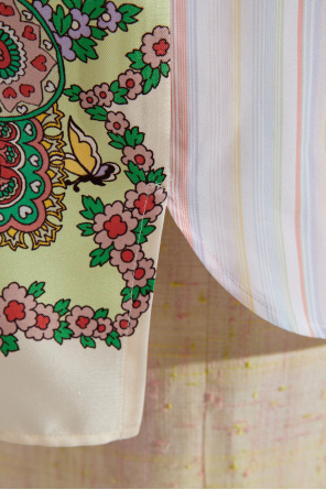 Etro Shirt made of combined materials
