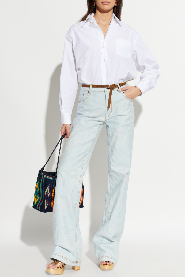 Etro Camisa estampada