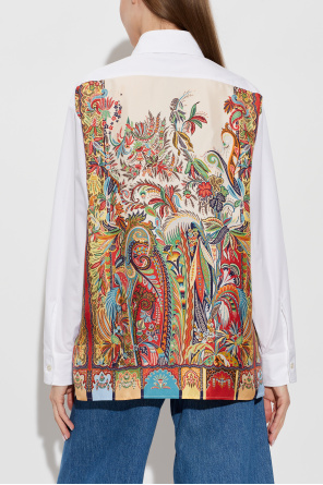 Etro Shirt made of combined fabrics