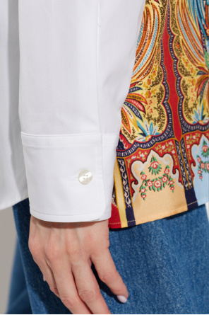 Etro Shirt made of combined fabrics