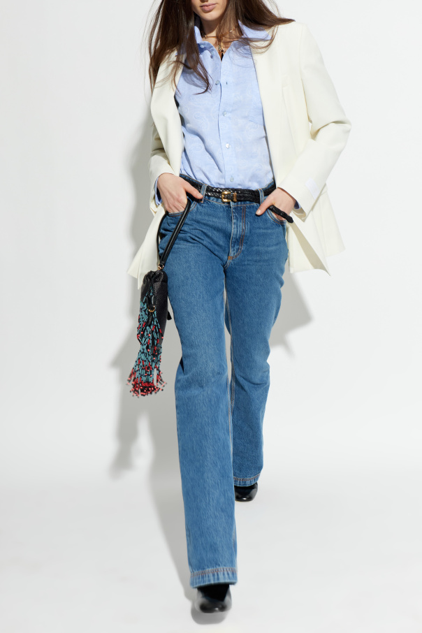 Etro Camisa con bolsillo