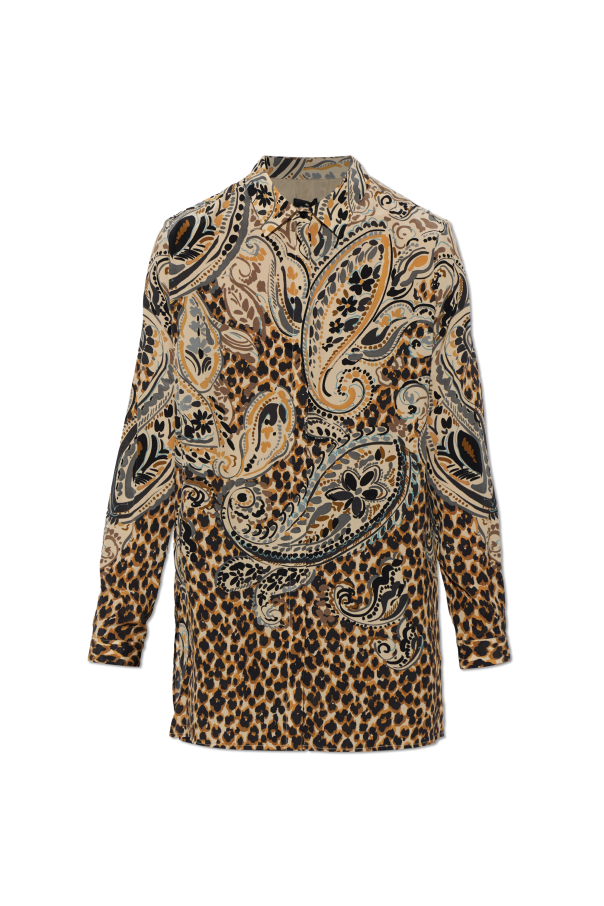 Silk shirt with print od Etro
