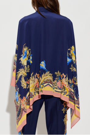 Etro Silk shirt with asymmetric cut