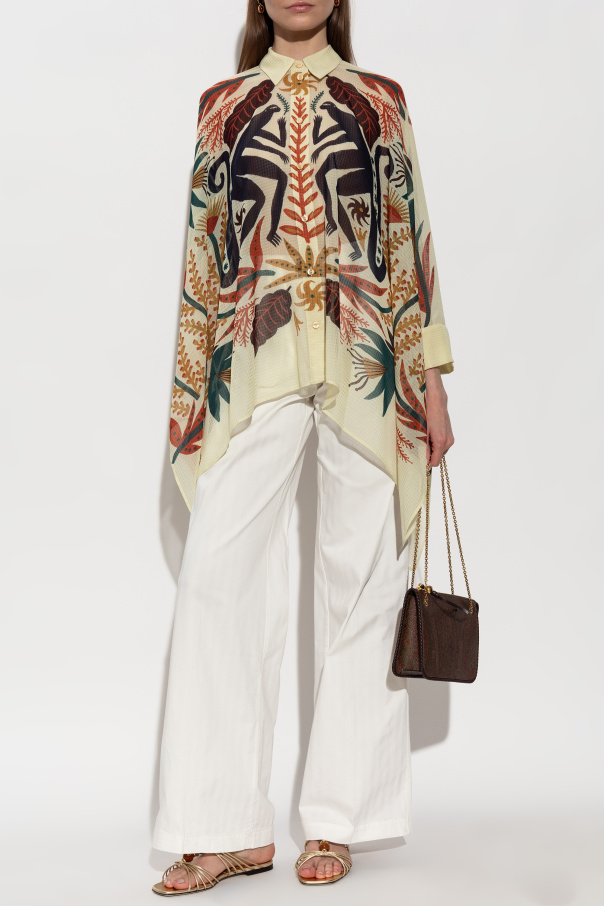 Etro Asymmetrical-cut shirt