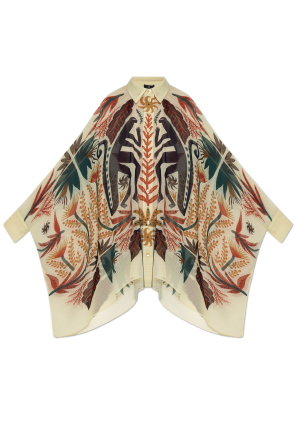Asymmetrical-cut shirt