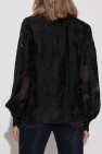 Etro BLACK Floral pattern top