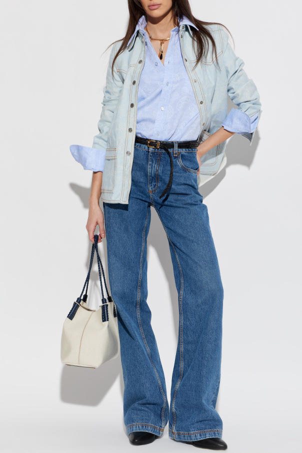 Etro Denim shirt with pockets