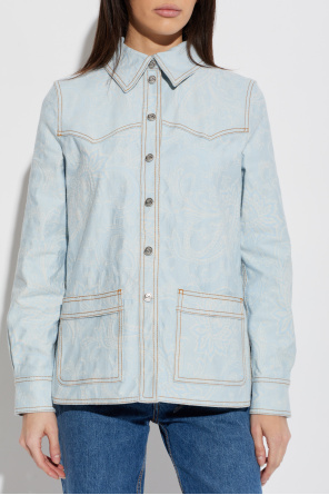 Etro Denim shirt with pockets